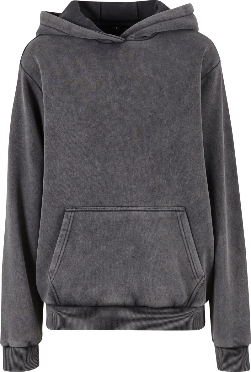 Schwerer Damen Kapuzen Sweater "Stonewash" Build your Brand | BY 298