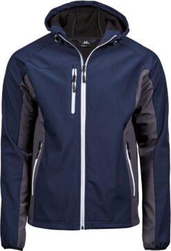 Herren Kapuzen 3-Lagen Softshell Jacke Tee Jays | TJ 9514