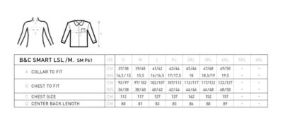 725E5A54-3F11-463D-83CF-B024E0408DF0 Mix Popeline Hemd langarm B&C | Smart LSL /men