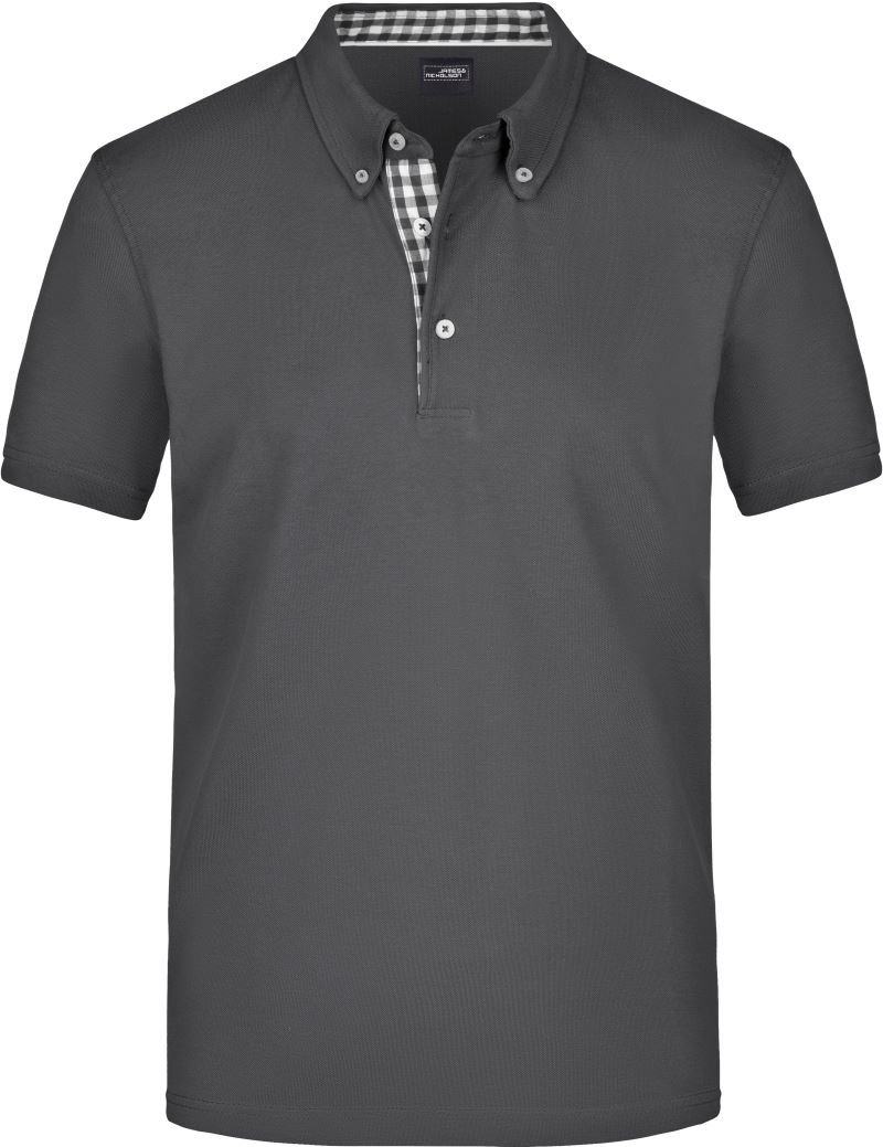 Herren Button-Down Piqué Polo Daiber | JN 964