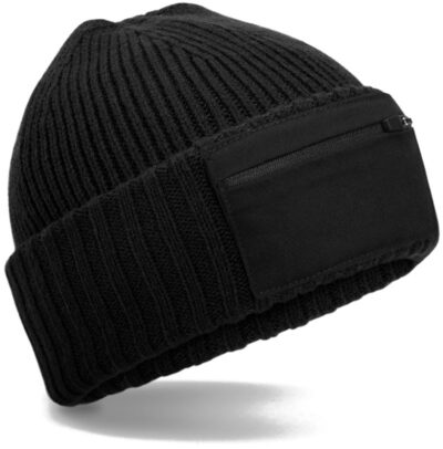 Patch Beanie mit Zip Beechfield | B 334R