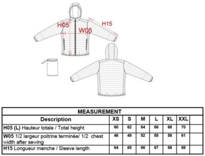 Leichte Damen Kapuzen Steppjacke Kariban | K 6111 Grössentabelle Leichte Damen Kapuzen Steppjacke Kariban | K 6111 Grössentabelle