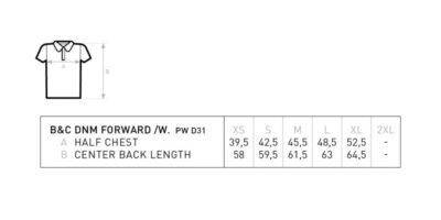 7634937E-0DAE-49B9-B1D2-F74F07240A80 Damen Piqué Medium Fit Polo B&C | DNM Forward /women