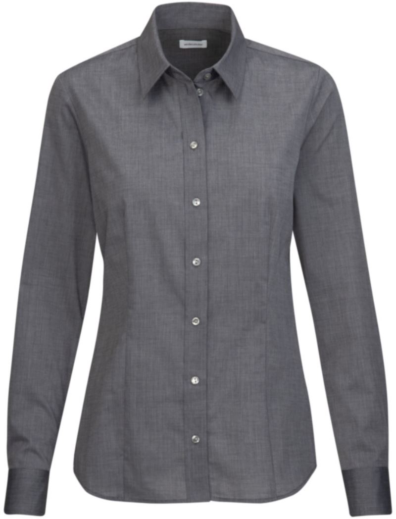 Popeline Bluse langarm Seidensticker | Blouse Regular LSL