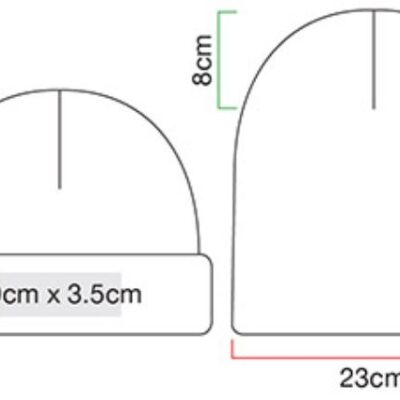 Strickmütze Beechfield | B 380 Grössentabelle