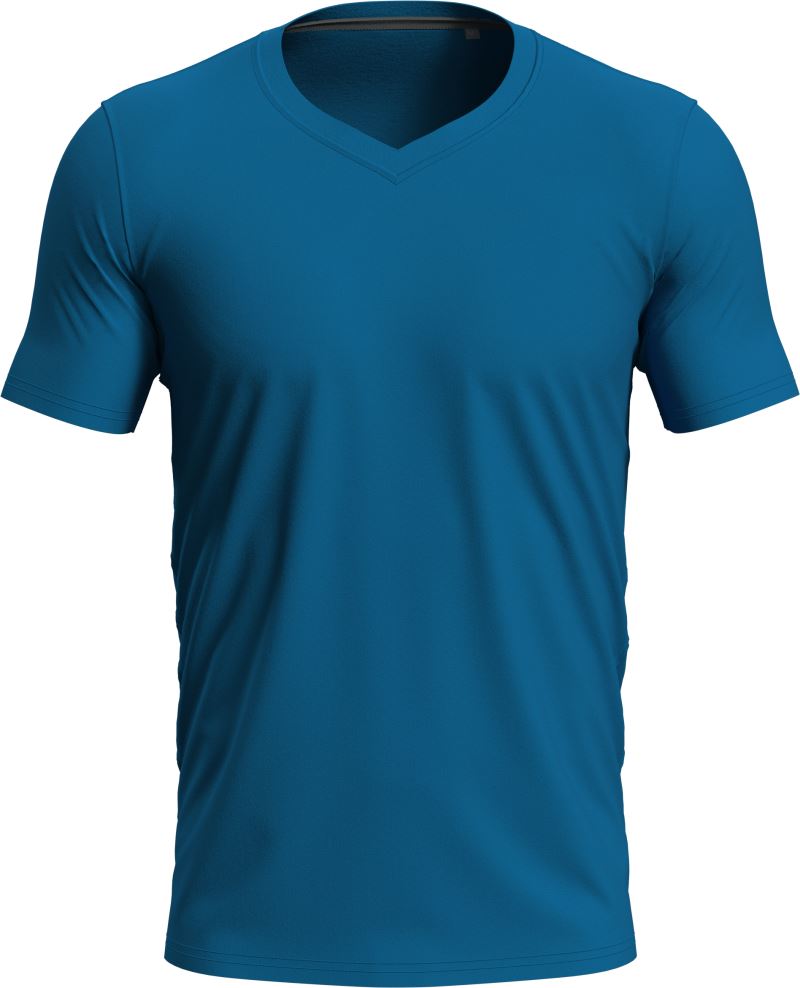 Herren V-Ausschnitt T-Shirt Stedman | Stretch-T V-neck