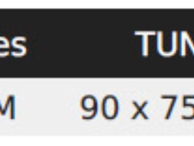 Bio Latzschürze SOL'S | Gamma Grössentabelle
