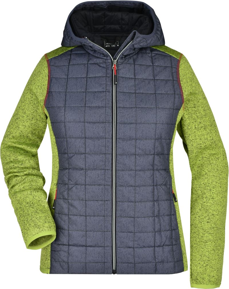 Damen Strick Hybrid Jacke Daiber | JN 771 Damen Strick Hybrid Jacke Daiber | JN 771
