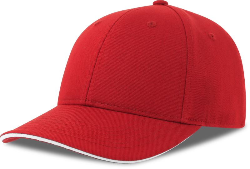 6 Panel Baseball Kappe Atlantis | Liberty Sandwich-S