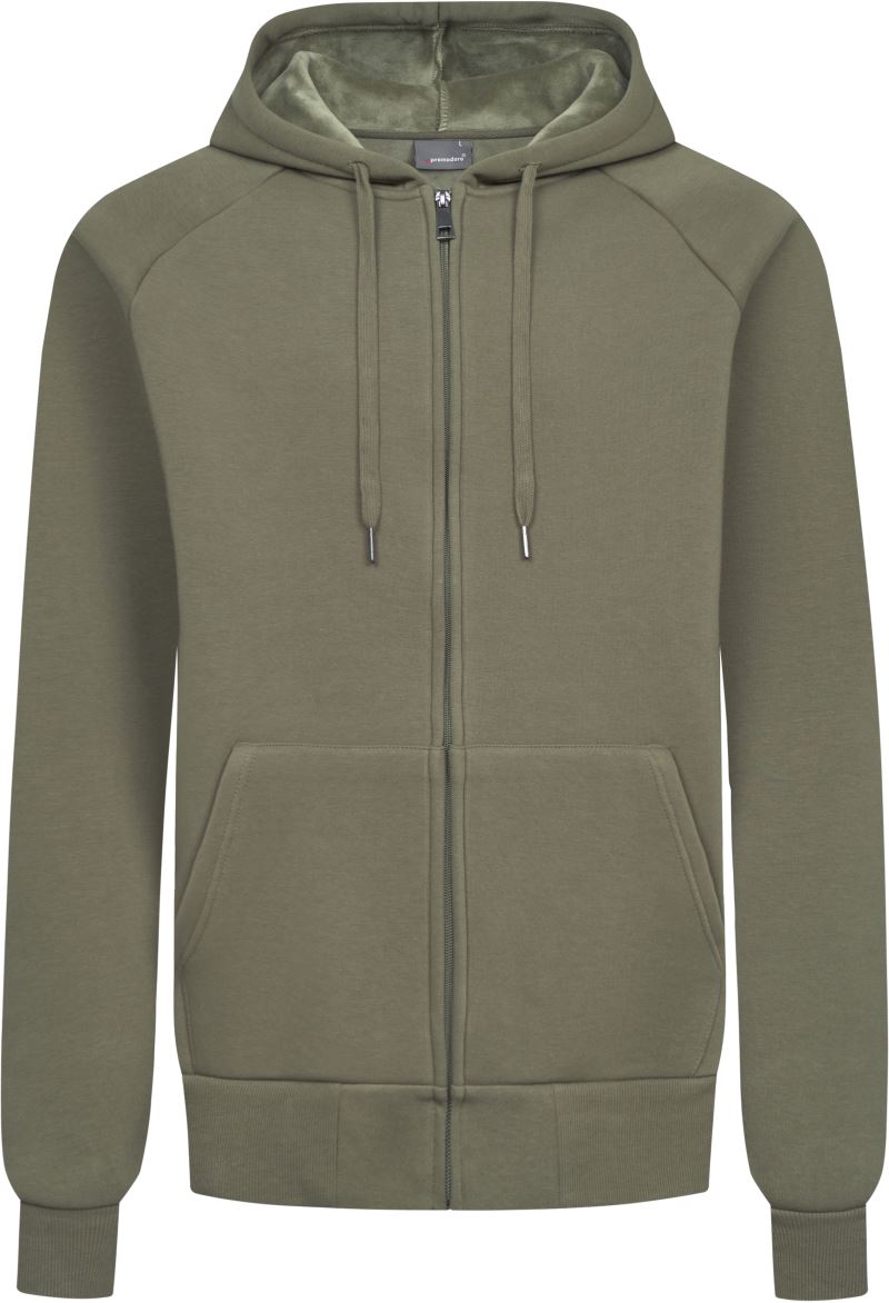 Schwere Unisex Kapuzen Sweatjacke Promodoro | 5500