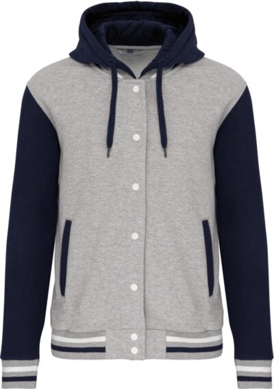 Unisex Kapuzen College Jacke "Teddy" Kariban | K 4003 Unisex Kapuzen College Jacke "Teddy" Kariban | K 4003