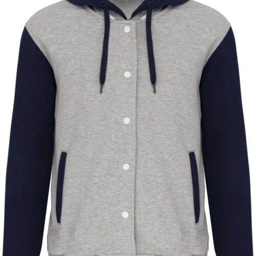 Unisex Kapuzen College Jacke "Teddy" Kariban | K 4003