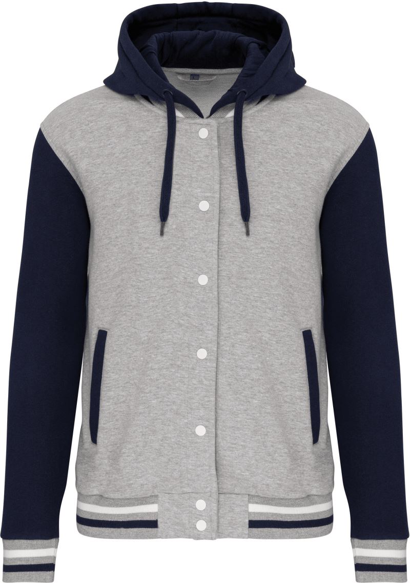 Unisex Kapuzen College Jacke "Teddy" Kariban | K 4003