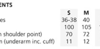 Jersey Polo "Superwash" Kustom Kit | KK 412 Grössentabelle