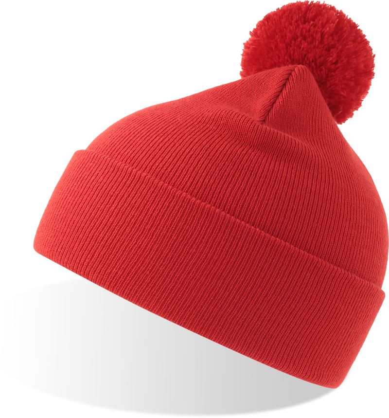 Strickmütze mit Pompon Atlantis | Wind-S Pompom