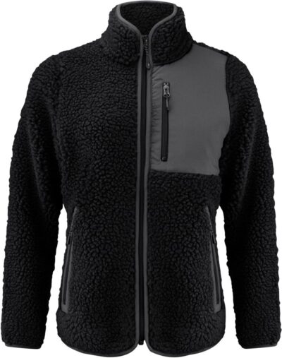 Damen Sherpa Fleece Jacke "Two-Tone" James Harvest | Kingsley Fleece Women