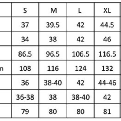 Oxford Hemd Streifen langarm Premier | PR 238 Grössentabelle