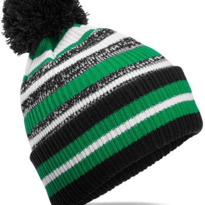 Strickmütze mit Streifen "Fan" Beechfield | B 474R