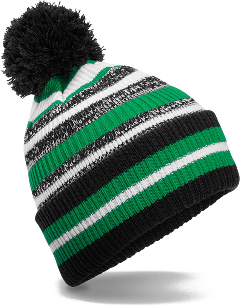 Strickmütze mit Streifen "Fan" Beechfield | B 474R