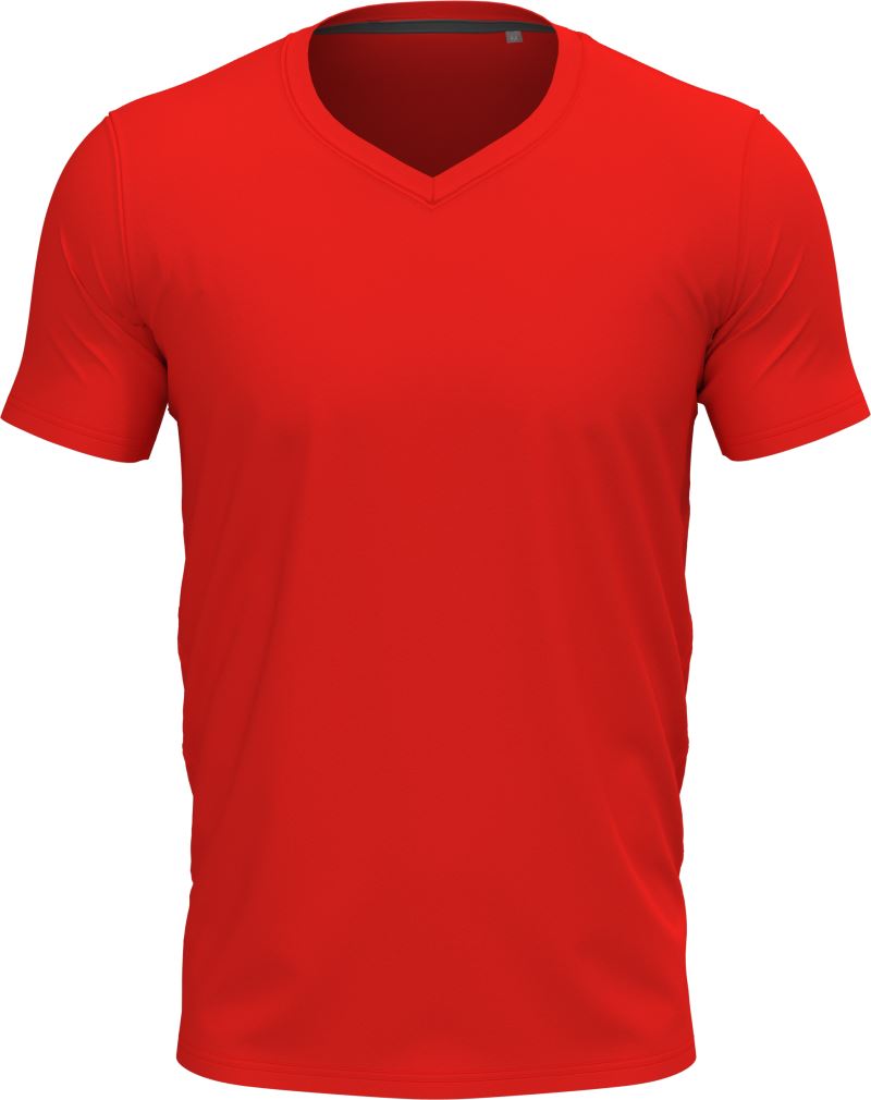 Herren V-Ausschnitt T-Shirt Stedman | Stretch-T V-neck