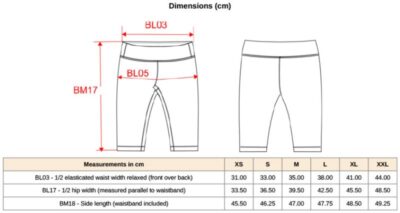 Kurze Damen Sporthose Kariban ProAct | PA 1017
