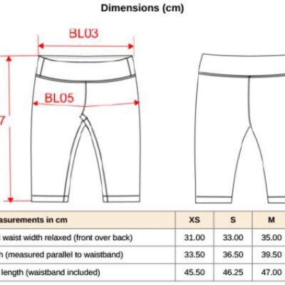 Kurze Damen Sporthose Kariban ProAct | PA 1017