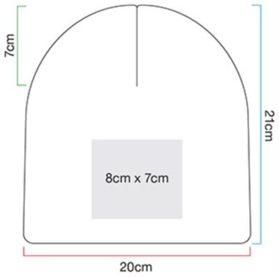Strickmütze "Recycled" Beechfield | B 44R Grössentabelle