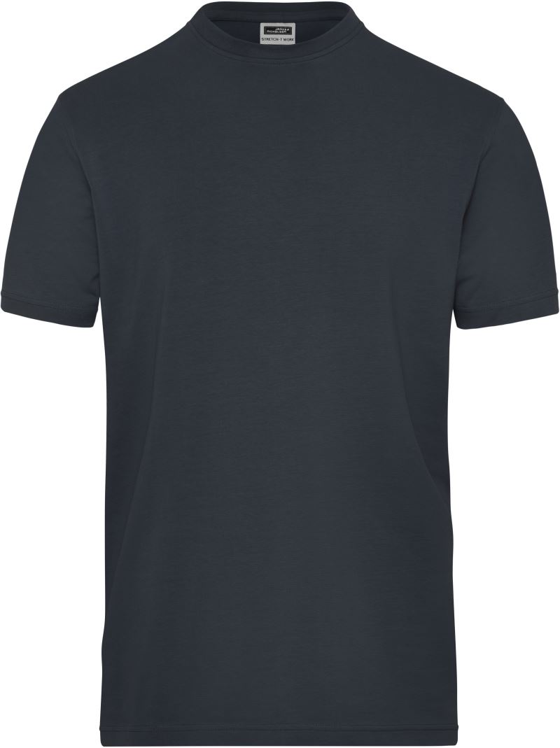 Herren Bio Workwear Stretch T-Shirt - Solid Daiber | JN 1802