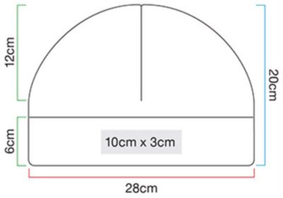 Fleece Mütze "Recycled" Beechfield | B 244R Grössentabelle