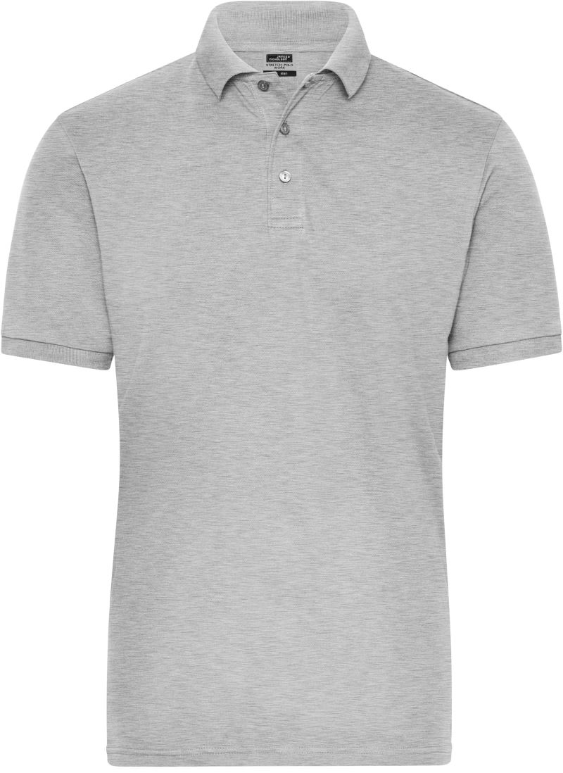 Herren Bio Workwear Stretch Polo - Solid Daiber | JN 1806
