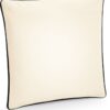 Fairtrade Kissenbezug mit Paspel Westford Mill | W 355 Fairtrade Kissenbezug mit Paspel Westford Mill | W 355