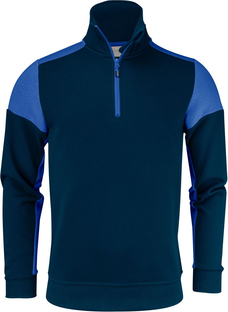 Sweater mit 1/4 Zip Printer | Prime Halfzip Sweater