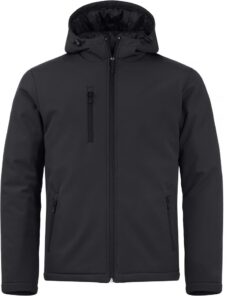Wattierte Herren Kapuzen Softshell Jacke Clique | Padded Hooded Softshell Men