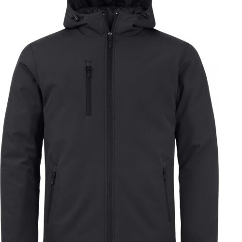 Wattierte Herren Kapuzen Softshell Jacke Clique | Padded Hooded Softshell Men