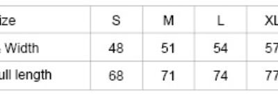 Herren T-Shirt langarm Neutral | O 61050 Grössentabelle