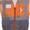 hi vis orange/grey