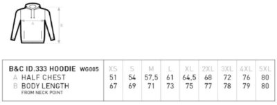 8296C02A-3407-46C1-B831-F8D6181634C3 Unisex Kapuzen Sweater B&C | ID.333 Hoodie