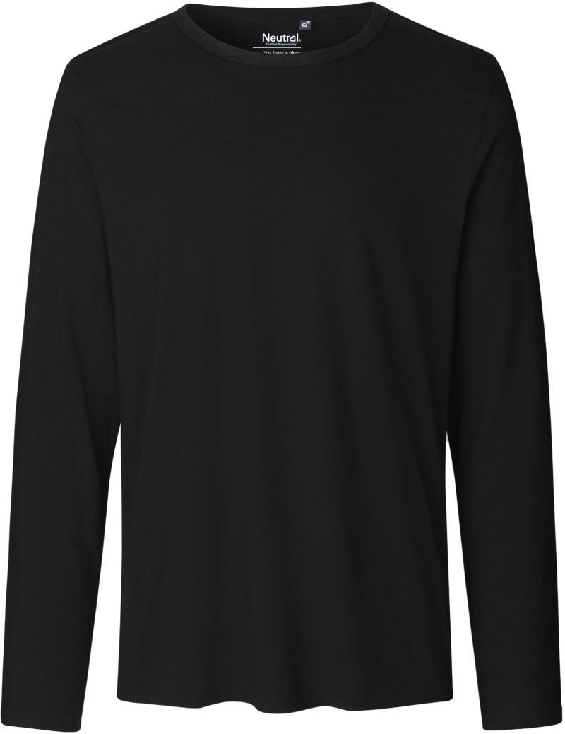 Herren T-Shirt langarm Neutral | O 61050