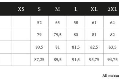 Luxus Twill Slim Fit Hemd langarm Tee Jays | TJ 4021 Grössentabelle