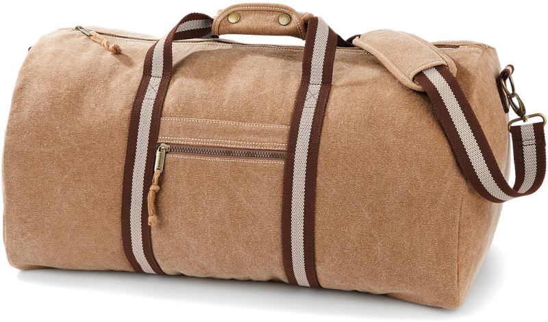 Vintage Canvas Reisetasche Quadra | QD 613