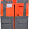 hi vis orange/grey