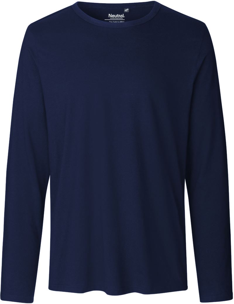 Herren T-Shirt langarm Neutral | O 61050
