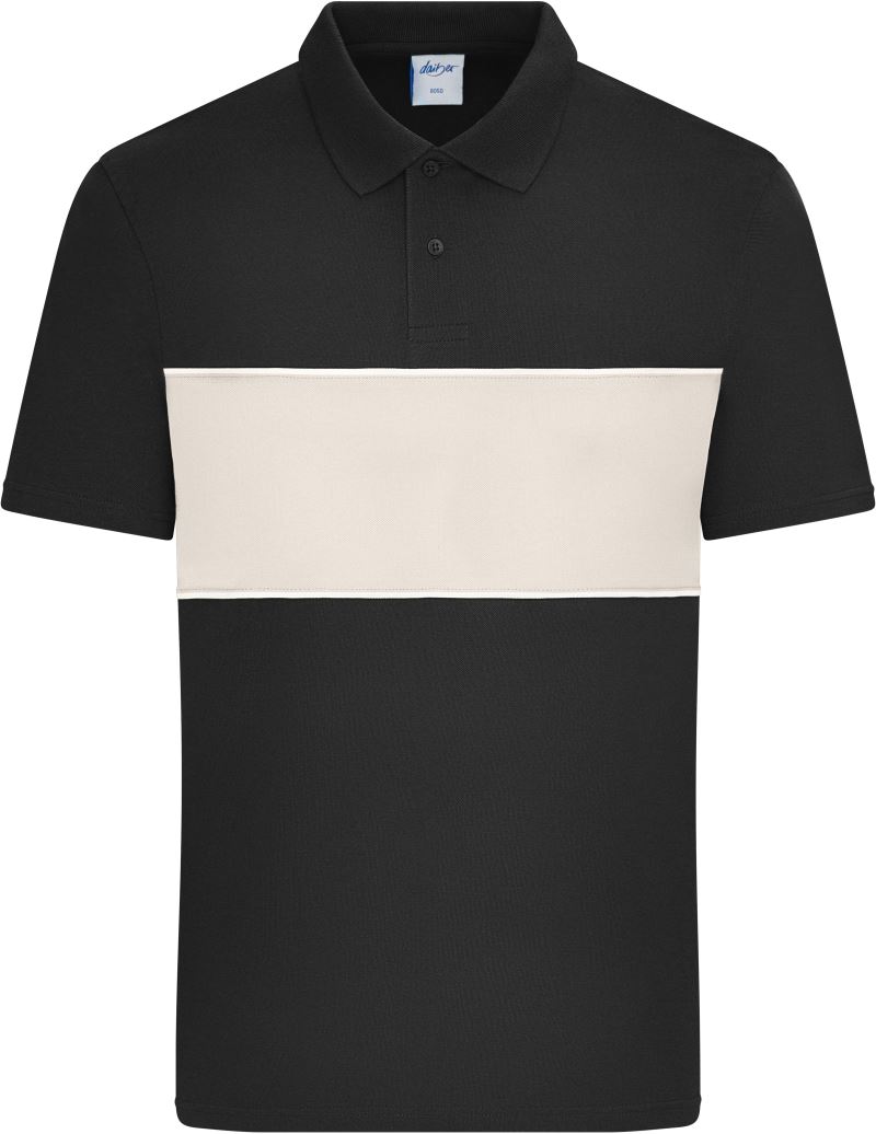 Bio Polo "Colour-Block" Daiber | 8050