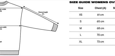 Schwerer Damen Oversize Sweater "Contemporary" True Blanks | Womens Oversized Sweater Grössentabelle Schwerer Damen Oversize Sweater "Contemporary" True Blanks | Womens Oversized Sweater Grössentabelle