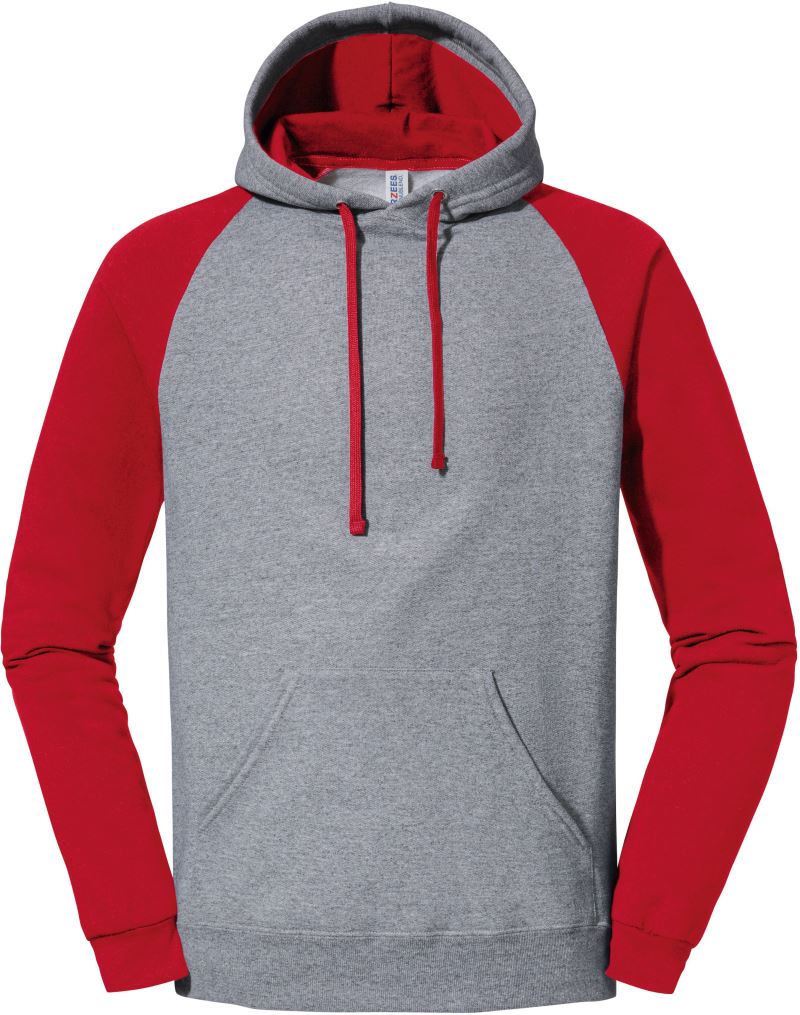 Kapuzen Sweater 2-farbig "NuBlend" Jerzees | 96CR