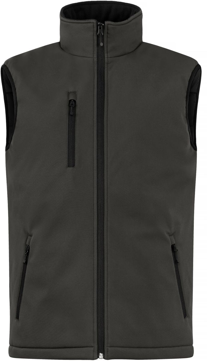 Wattierte Herren Softshell Weste Clique | Padded Softshell Vest Men