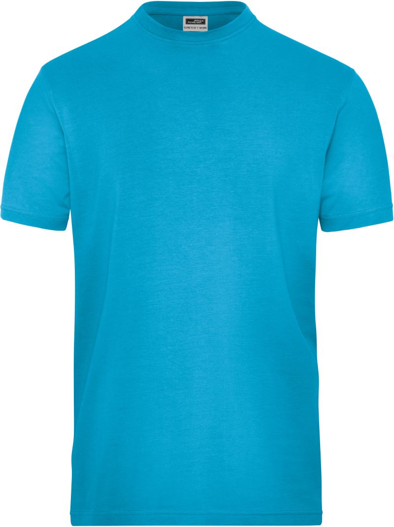 Herren Bio Workwear Stretch T-Shirt - Solid Daiber | JN 1802