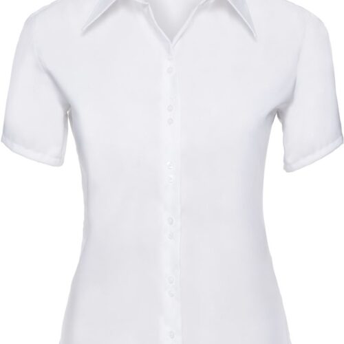 Bluse kurzarm bügelfrei Russell | 957F