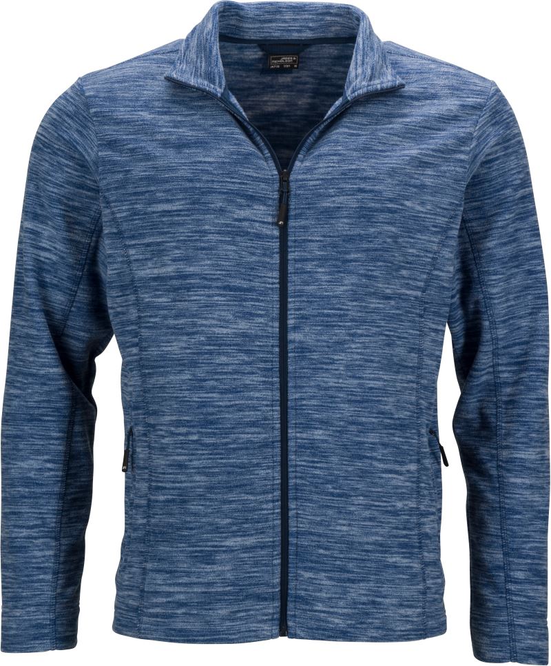 Herren Melange Fleece Jacke Daiber | JN 770