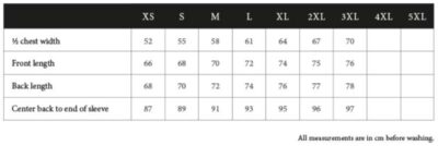 Leichte Herren Kapuzen Steppjacke Tee Jays | TJ 9646 Grössentabelle Leichte Herren Kapuzen Steppjacke Tee Jays | TJ 9646 Grössentabelle